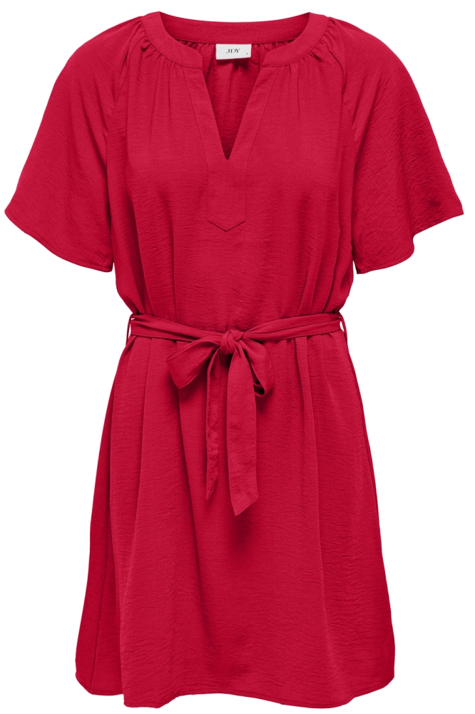 JDYDIVYA LIFE S/S V-NECK DRESS WVN 15320782 SKI PATROL